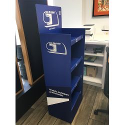 PRÉSENTOIR CARTON 4 ETAGERES