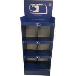 PRÉSENTOIR CARTON 4 ETAGERES